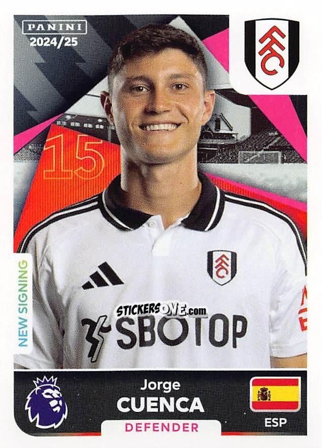 Sticker Jorge Cuenca - English Premier League 2024-2025
 n. 264 - Panini