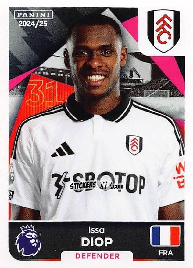 Figurina Issa Diop - English Premier League 2024-2025
 n. 265 - Panini