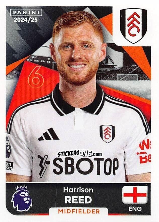 Sticker Harrison Reed - English Premier League 2024-2025
 n. 267 - Panini