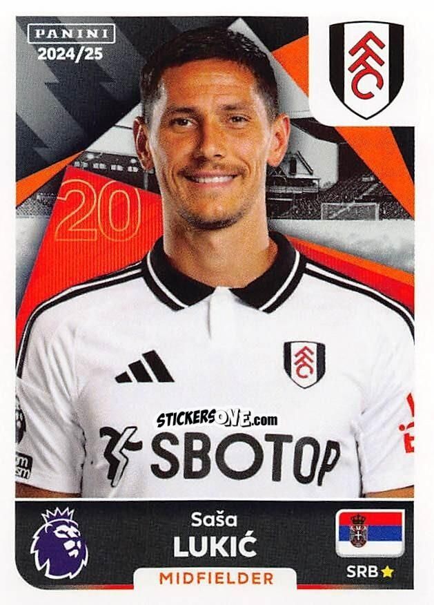 Cromo Saša Lukić - English Premier League 2024-2025
 n. 271 - Panini