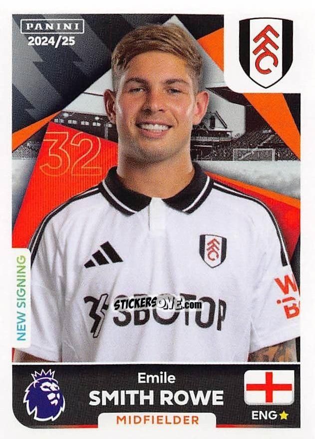 Cromo Emile Smith-Rowe - English Premier League 2024-2025
 n. 272 - Panini