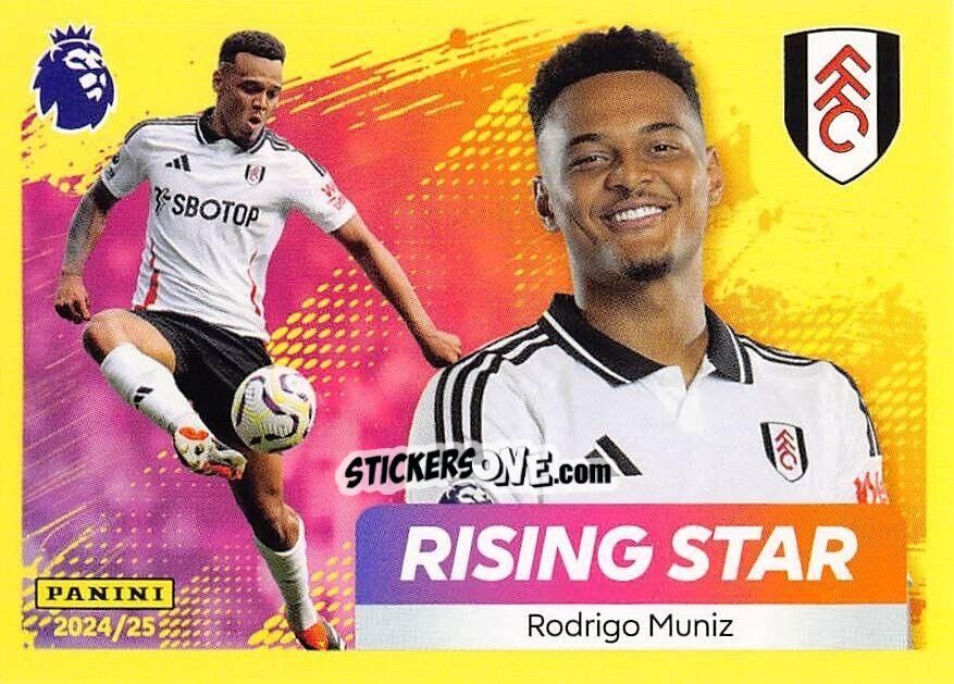 Figurina Rodrigo Muniz (Rising Star) - English Premier League 2024-2025
 n. 277 - Panini