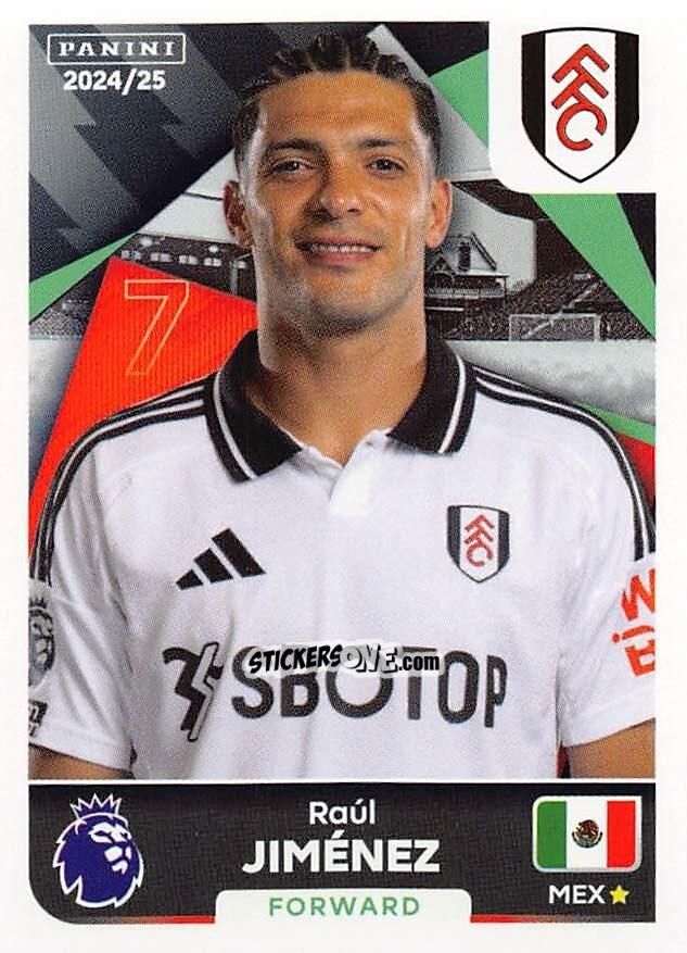 Figurina Raúl Jiménez - English Premier League 2024-2025
 n. 279 - Panini