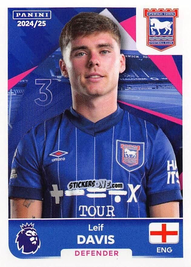 Cromo Leif Davis - English Premier League 2024-2025
 n. 290 - Panini