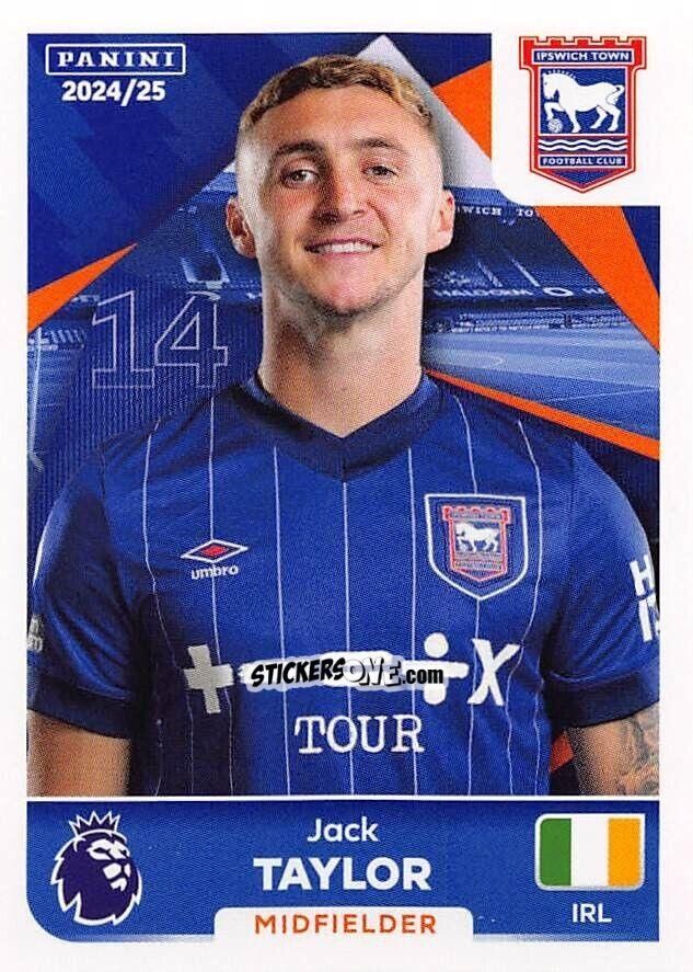 Cromo Jack Taylor - English Premier League 2024-2025
 n. 299 - Panini