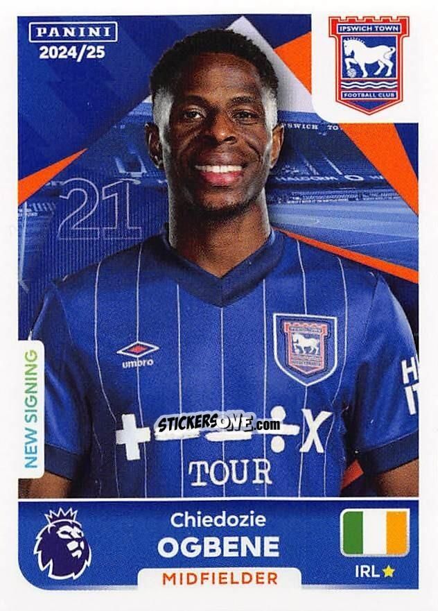 Cromo Chiedozie Ogbene - English Premier League 2024-2025
 n. 300 - Panini