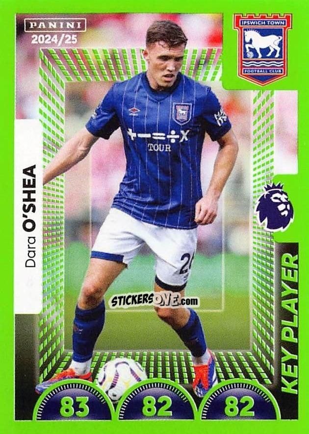 Cromo Dara O'Shea (Key Player) - English Premier League 2024-2025
 n. 309 - Panini