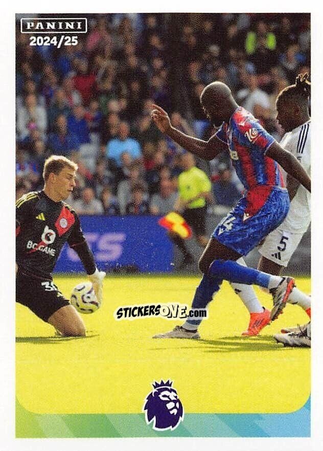 Figurina Crystal Palace / Leicester City - English Premier League 2024-2025
 n. 314 - Panini