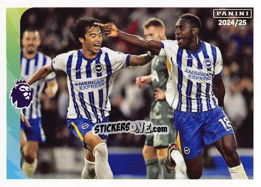 Cromo Brighton & Hove Albion / Tottenham Hotspur - English Premier League 2024-2025
 n. 318 - Panini