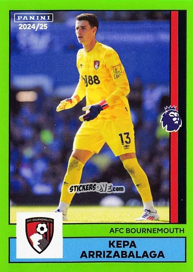 Cromo Kepa Arrizabalaga - English Premier League 2024-2025
 n. 319 - Panini