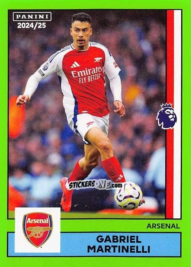 Sticker Gabriel Martinelli - English Premier League 2024-2025
 n. 320 - Panini