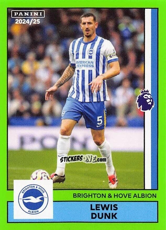 Cromo Lewis Dunk (Captain) - English Premier League 2024-2025
 n. 323 - Panini