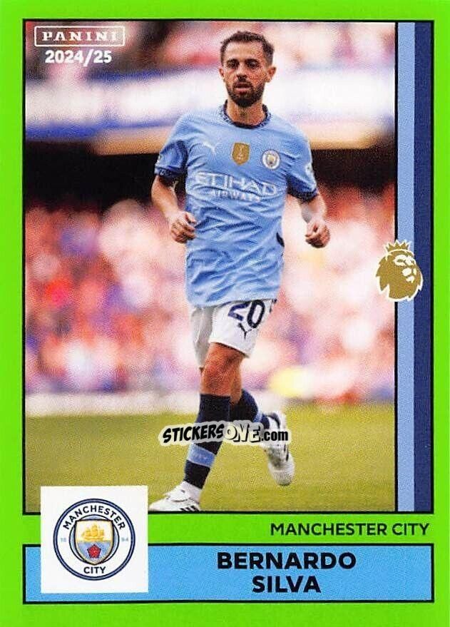 Cromo Bernardo Silva - English Premier League 2024-2025
 n. 331 - Panini