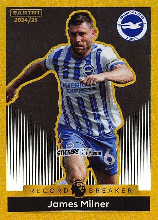 Cromo James Milner (Brighton) - English Premier League 2024-2025
 n. 340 - Panini