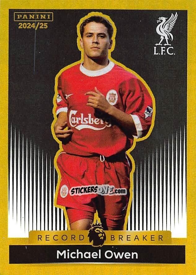 Cromo Michael Owen (Liverpool) - English Premier League 2024-2025
 n. 343 - Panini