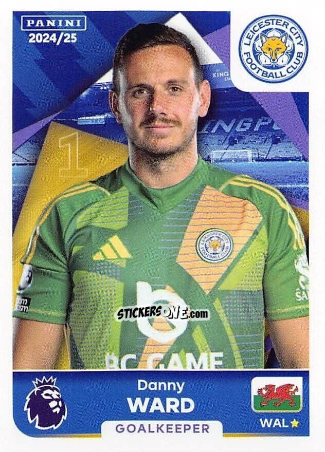 Figurina Danny Ward - English Premier League 2024-2025
 n. 348 - Panini