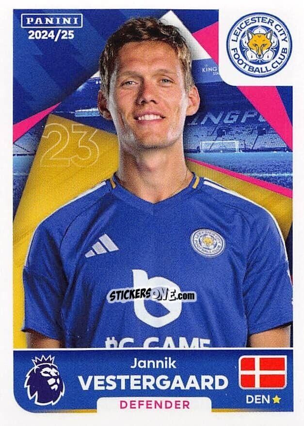 Sticker Jannik Vestergaard - English Premier League 2024-2025
 n. 357 - Panini