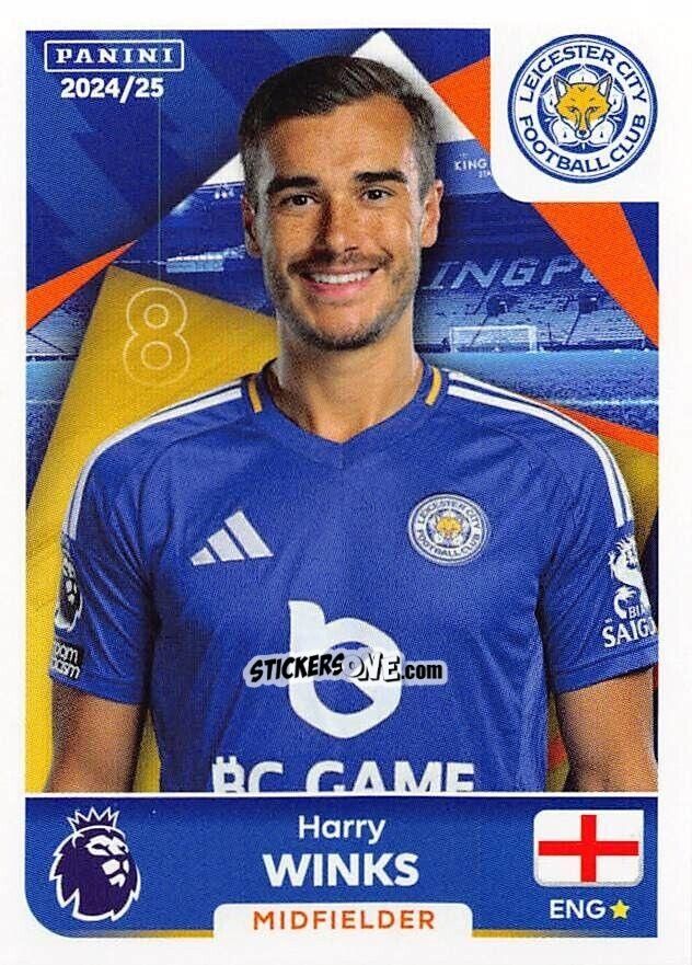 Sticker Harry Winks - English Premier League 2024-2025
 n. 359 - Panini