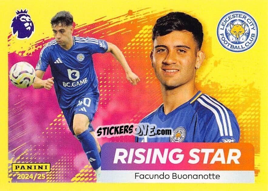Figurina Facundo Buonanotte (Rising Star) - English Premier League 2024-2025
 n. 369 - Panini