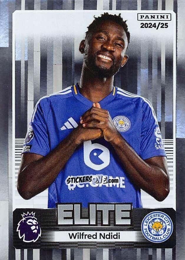 Figurina Wilfred Ndidi (Elite) - English Premier League 2024-2025
 n. 370 - Panini
