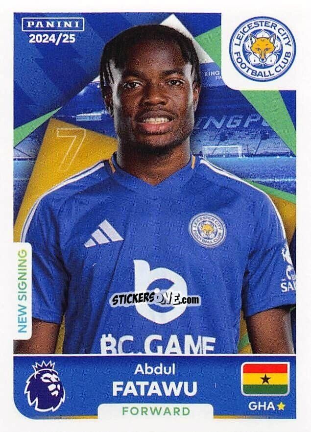Sticker Abdul Fatawu - English Premier League 2024-2025
 n. 371 - Panini