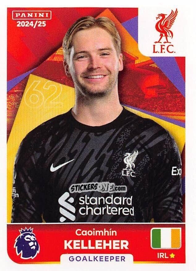Cromo Caoimhín Kelleher - English Premier League 2024-2025
 n. 378 - Panini