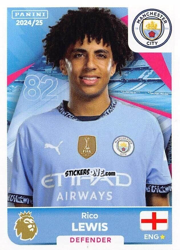 Cromo Rico Lewis - English Premier League 2024-2025
 n. 415 - Panini