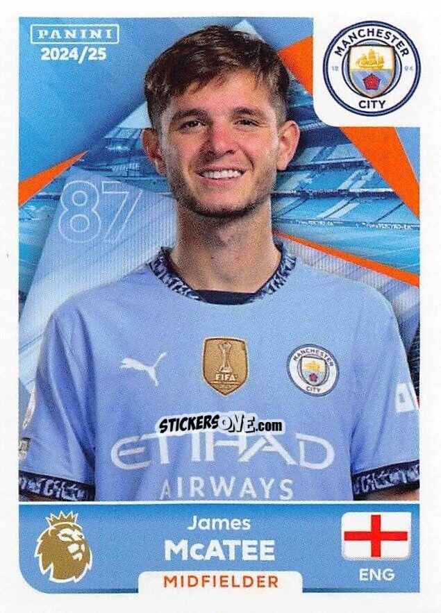 Cromo James McAtee - English Premier League 2024-2025
 n. 426 - Panini