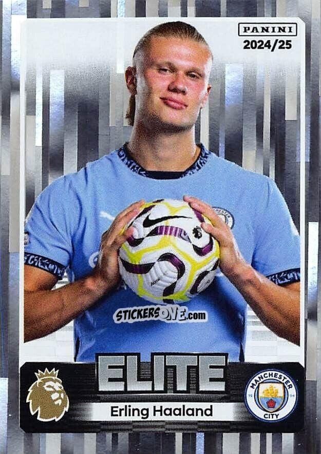 Cromo Erling Haaland (Elite) - English Premier League 2024-2025
 n. 428 - Panini