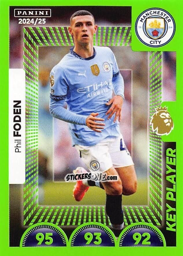 Cromo Phil Foden (Key Player) - English Premier League 2024-2025
 n. 431 - Panini