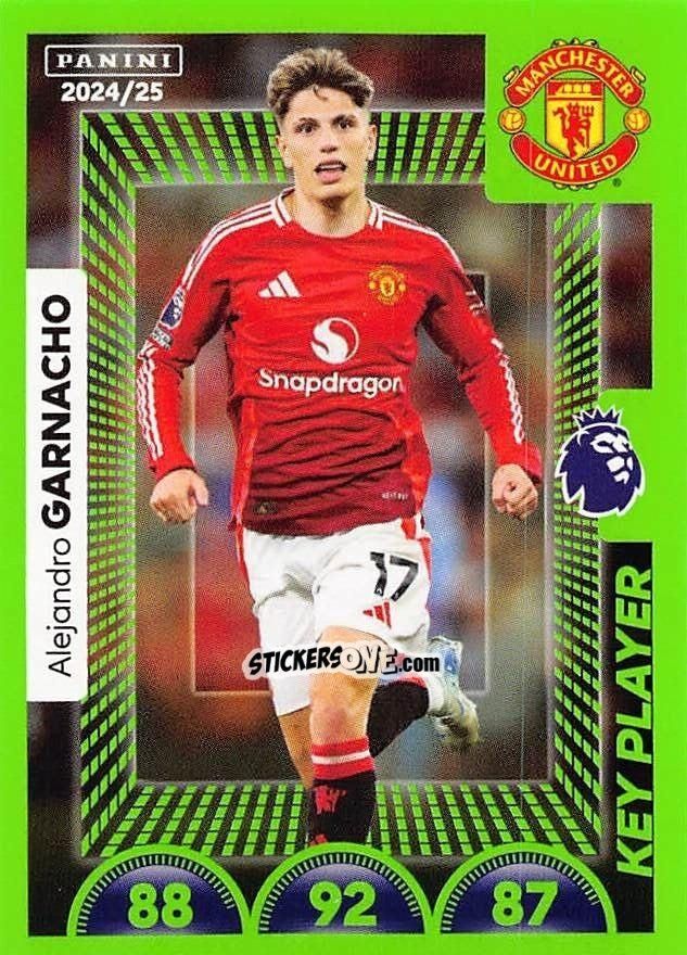 Figurina Alejandro Garnacho (Key Player) - English Premier League 2024-2025
 n. 460 - Panini
