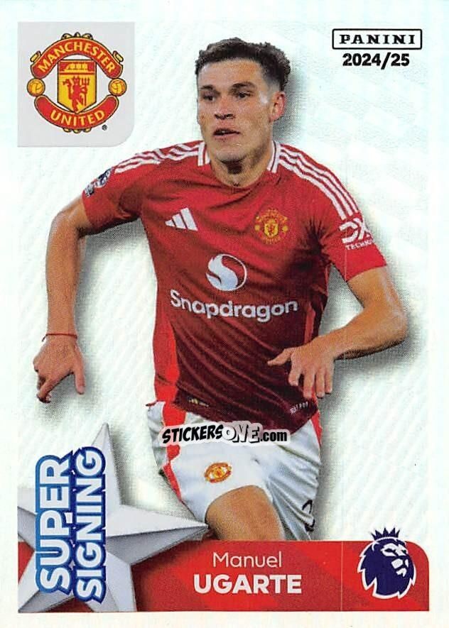 Sticker Manuel Ugarte (Super Signing) - English Premier League 2024-2025
 n. 462 - Panini