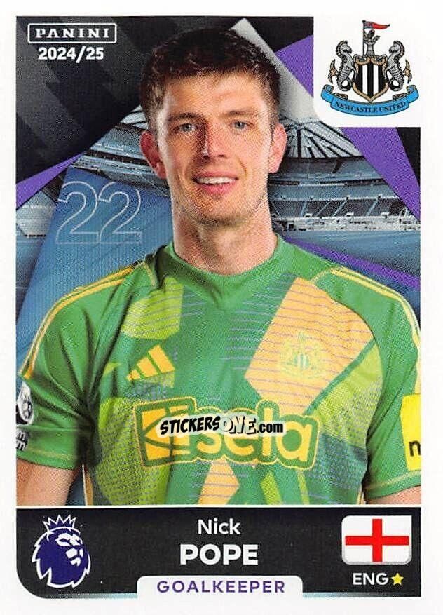 Figurina Nick Pope - English Premier League 2024-2025
 n. 465 - Panini
