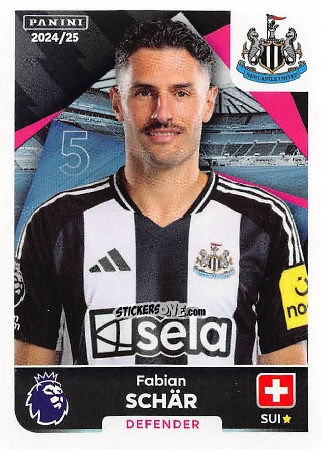 Sticker Fabian Schär - English Premier League 2024-2025
 n. 471 - Panini