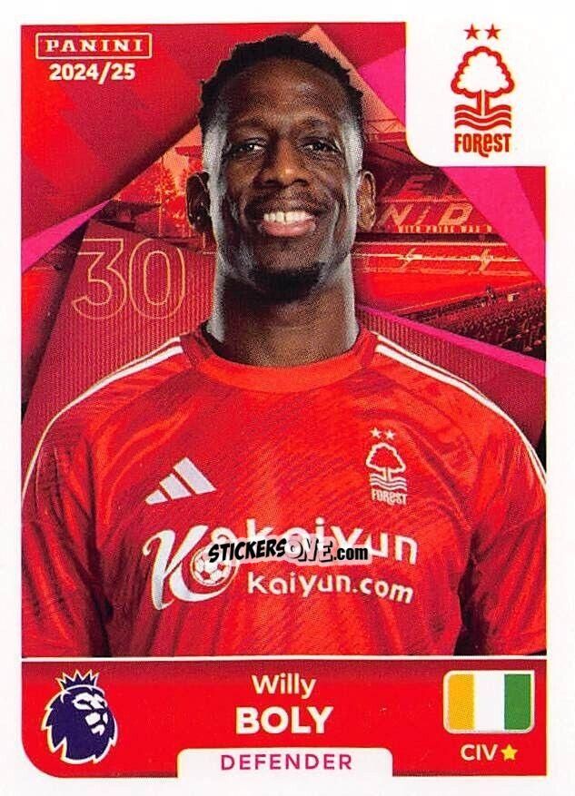 Sticker Willy Boly - English Premier League 2024-2025
 n. 496 - Panini