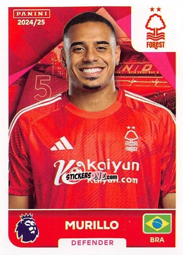 Sticker Murillo - English Premier League 2024-2025
 n. 499 - Panini