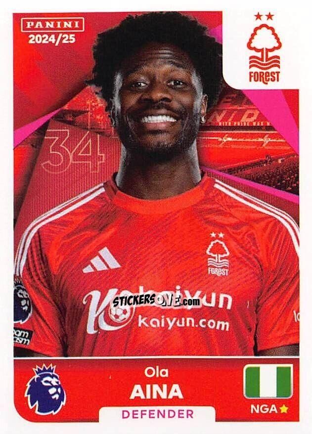 Sticker Ola Aina - English Premier League 2024-2025
 n. 503 - Panini