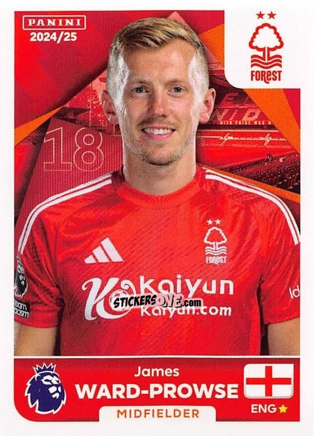 Cromo James Ward-Prowse - English Premier League 2024-2025
 n. 508 - Panini