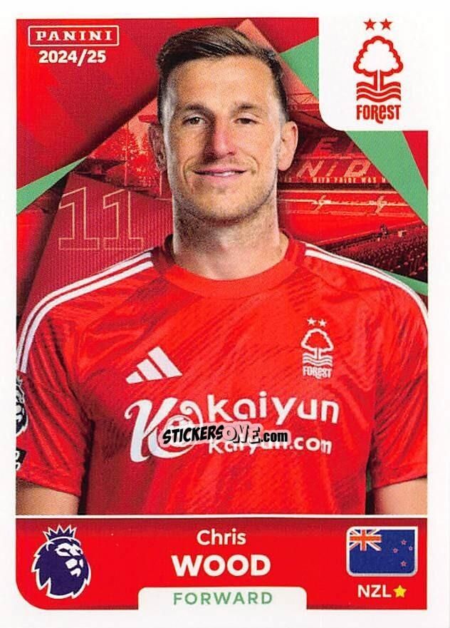 Sticker Chris Wood - English Premier League 2024-2025
 n. 511 - Panini