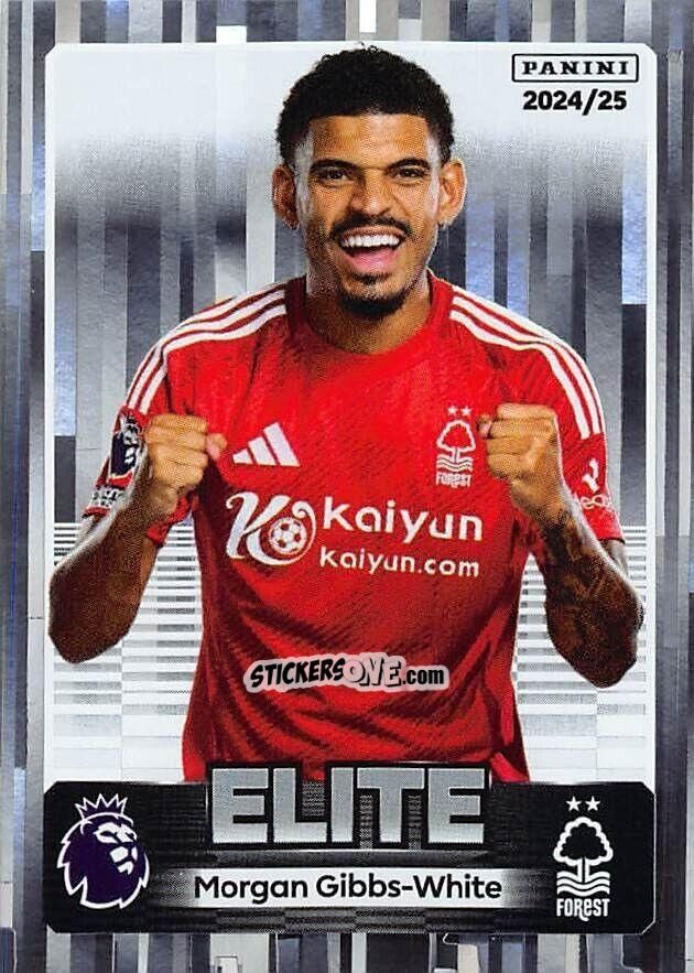Sticker Morgan Gibbs-White (Elite) - English Premier League 2024-2025
 n. 515 - Panini