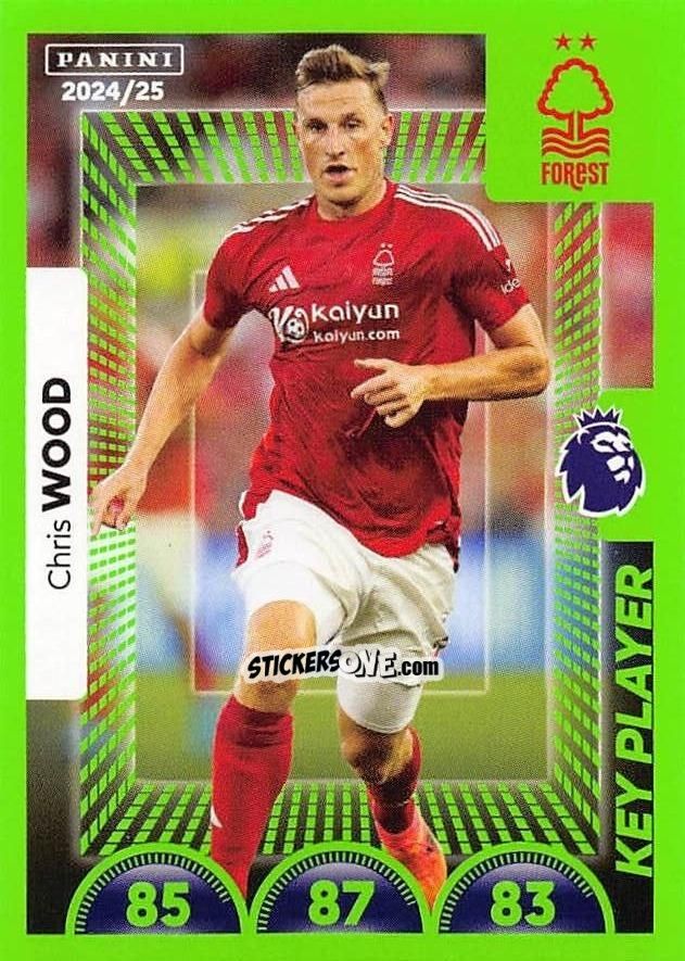 Sticker Chris Wood (Key Player) - English Premier League 2024-2025
 n. 518 - Panini