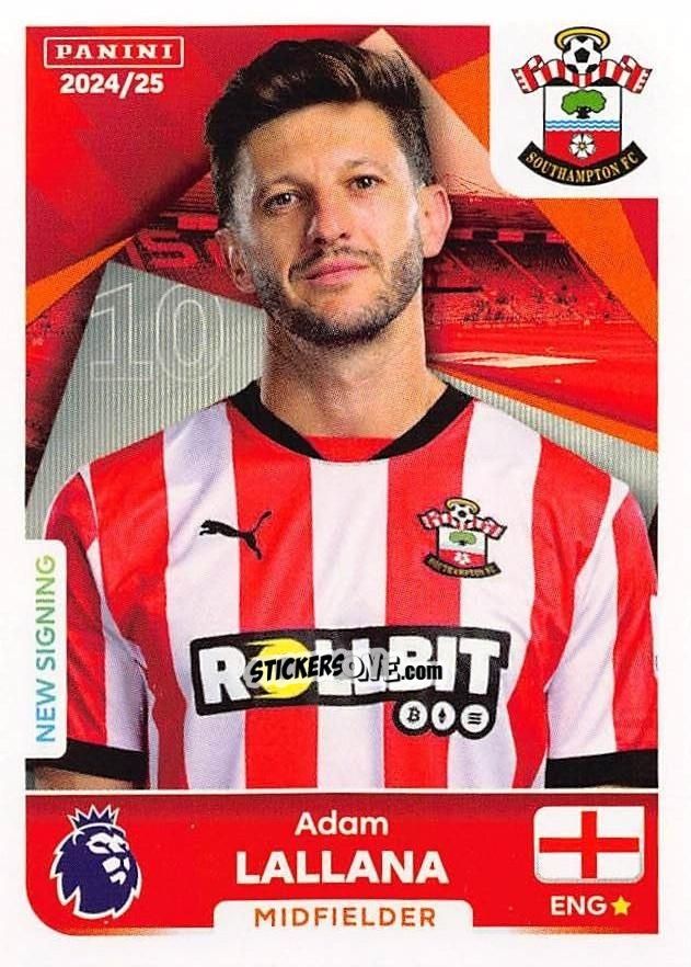 Cromo Adam Lallana - English Premier League 2024-2025
 n. 535 - Panini