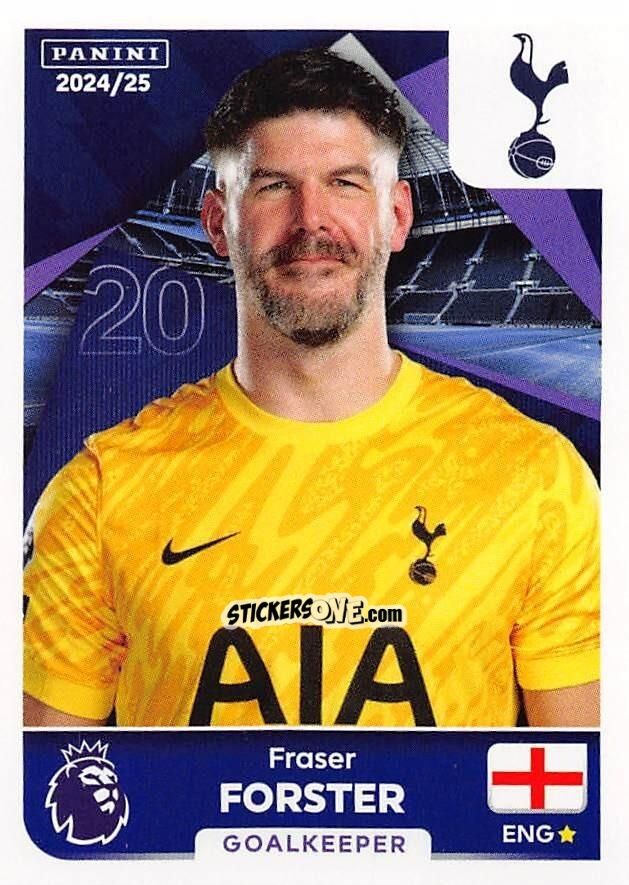 Sticker Fraser Forster - English Premier League 2024-2025
 n. 552 - Panini