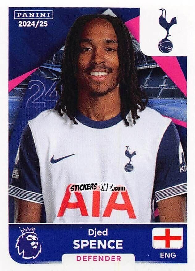 Figurina Djed Spence - English Premier League 2024-2025
 n. 553 - Panini
