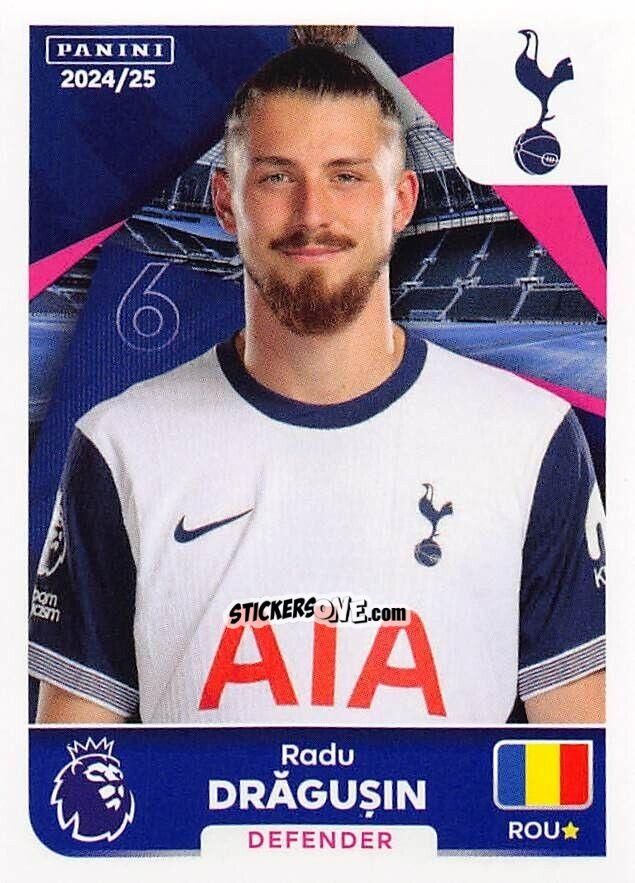 Figurina Radu Drăgușin - English Premier League 2024-2025
 n. 556 - Panini