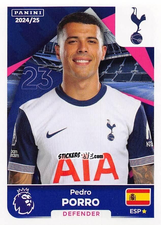 Figurina Pedro Porro - English Premier League 2024-2025
 n. 559 - Panini
