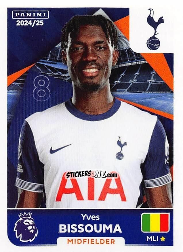 Cromo Yves Bissouma - English Premier League 2024-2025
 n. 561 - Panini