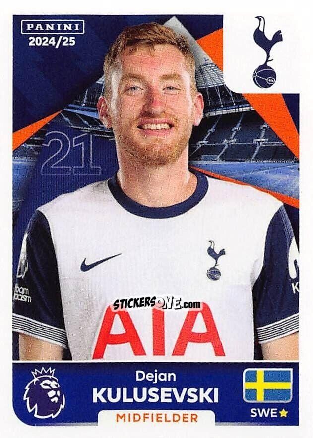 Cromo Dejan Kulusevski - English Premier League 2024-2025
 n. 565 - Panini