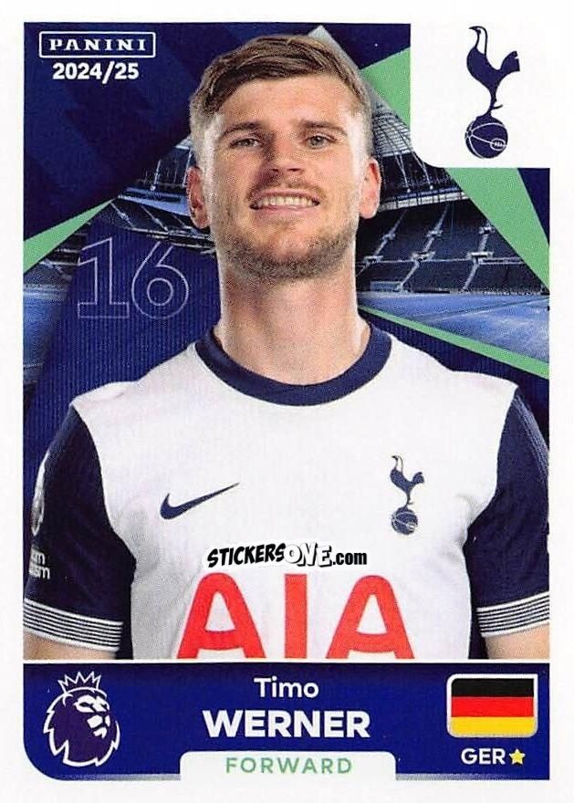 Figurina Timo Werner - English Premier League 2024-2025
 n. 569 - Panini