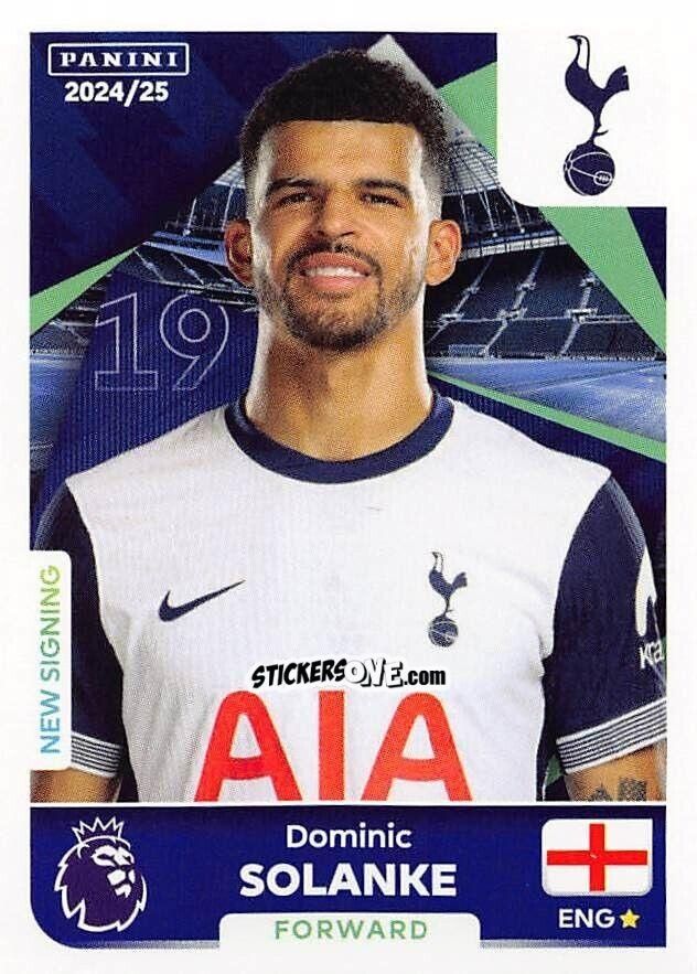 Cromo Dominic Solanke - English Premier League 2024-2025
 n. 570 - Panini